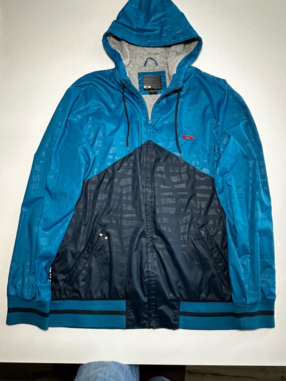 Oakley Colorblock Windbreaker/Jacket Size L